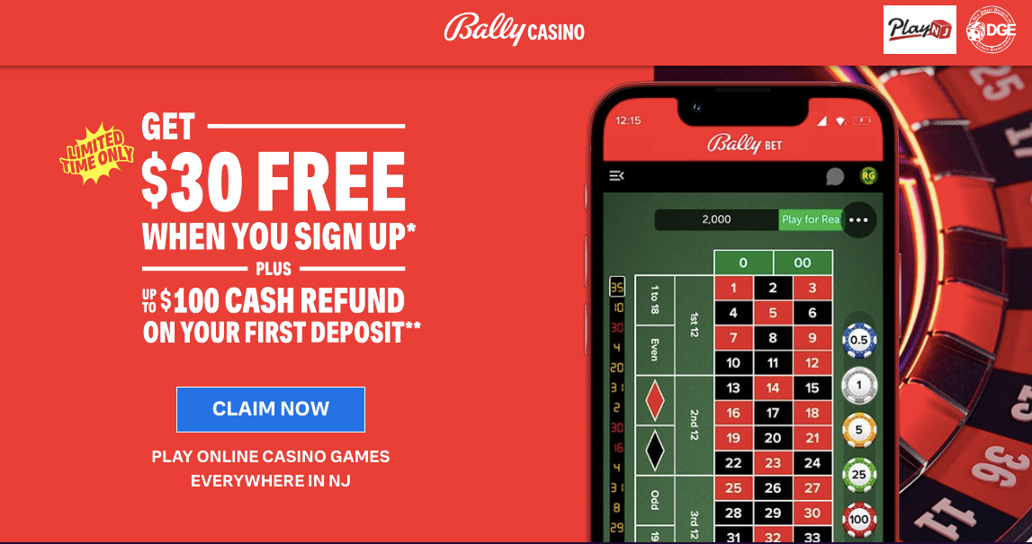 bally casino promo code