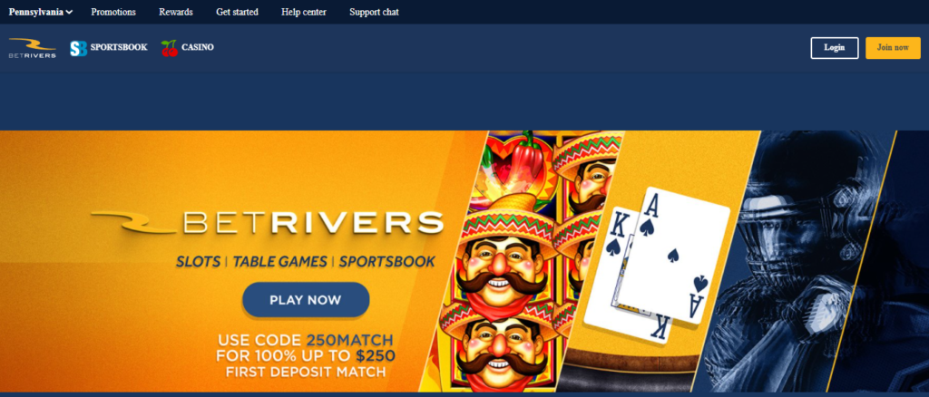 betrivers online casino