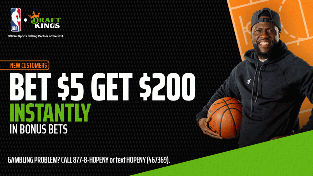 draftkings NBA promotion Bet $5, Get $200 Instantly